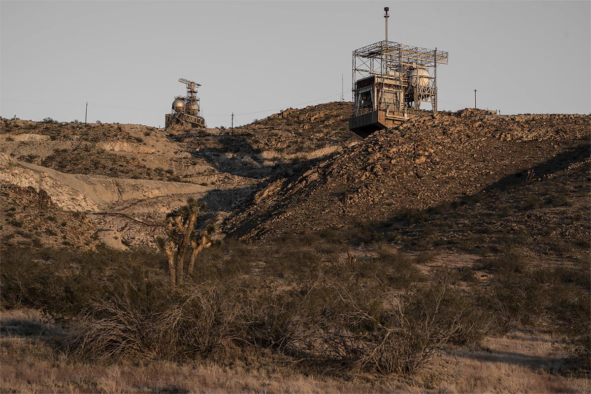 space junk #5, usa, 2016 (apollo saturn v f1 engine test stand, california)