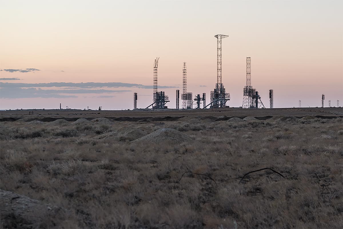 space junk #24, kazakhstan, 2016 (launch pad 110. 4 failed lunar launches and one successful buran launch in 1988)