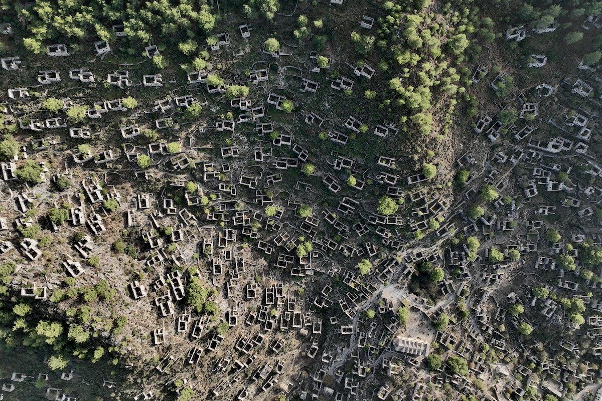 levissi, fantomeville #7, turkey, 2023 (2000y greek orthodox village. in 1915 half of the villagers were deported on death marches. after the war and population exchange 1923 muslims refused to settle because of 'ghosts')