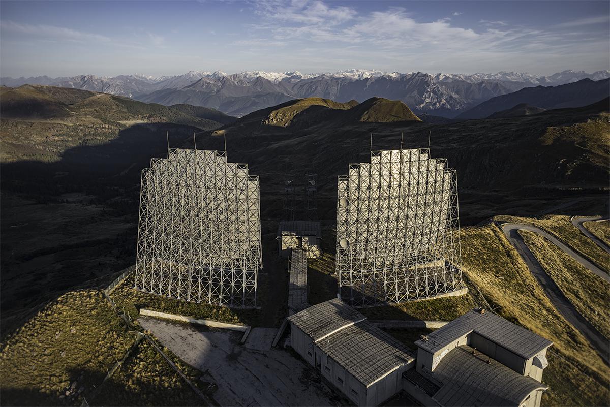 echo of the alps, rip #85, italy, 2015 (this ace high radio system was one of 82 nato sites in europe using uhf troposcatter radio systems).